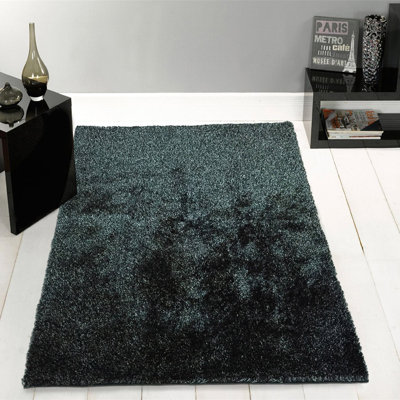 Tapis touffeté à la main Fuzzy Shaggy
