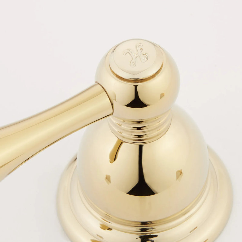 Enid Widespread Bathroom Faucet, Polished Brass