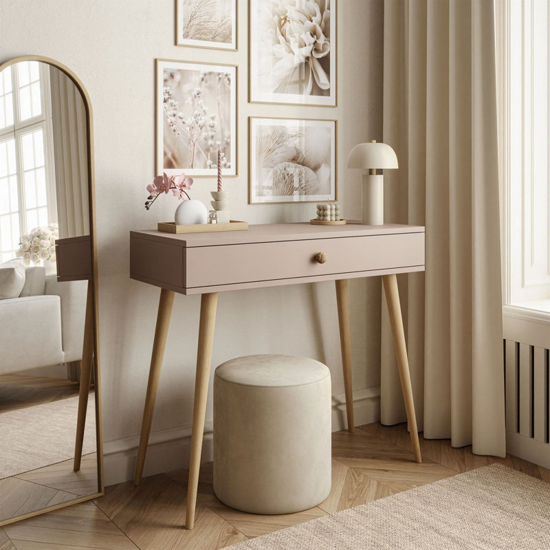 Console with Drawer HARMONY, Macchiato