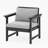 3-piece All-weather Outdoor Hdpe Patio Sofa Set With Cushions, Wide Armrests & Hdpe Coffee Table-884668444
