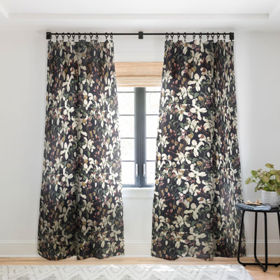 Cayenablanca Herbolarium 1pc Sheer Window Curtain Panel