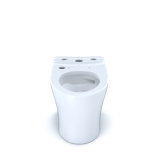 Toto Aquia IV Washlet+ Elongated Skirted Toilet Bowl with Cefiontect