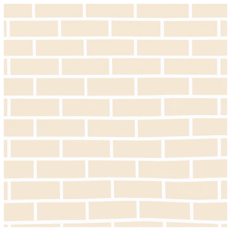 Beige Brick Wall Comforter, Twin Extra Long