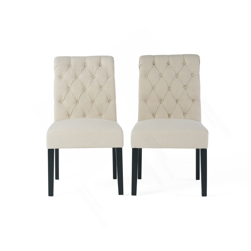Ensemble de 2 chaises roulantes Broxton touffeté KD (ensemble de 2)