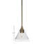 Mini-luminaire suspendu suspendu avec tige en verre transparent-22608259-71740102