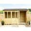 Zayac 7 x 12 Ft. Tongue and Groove Summer House