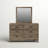 Jordison 6 Drawer Dresser & Mirror w/ Tapered Legs