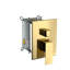 Système de douche mural double 12 po avec valve Roughin