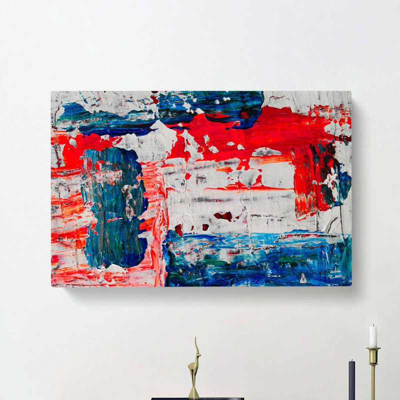 Abstract Art Painting Vol.54 by S.Johnson - Wrapped Canvas, 40cm H x 60cm W x 3cm D