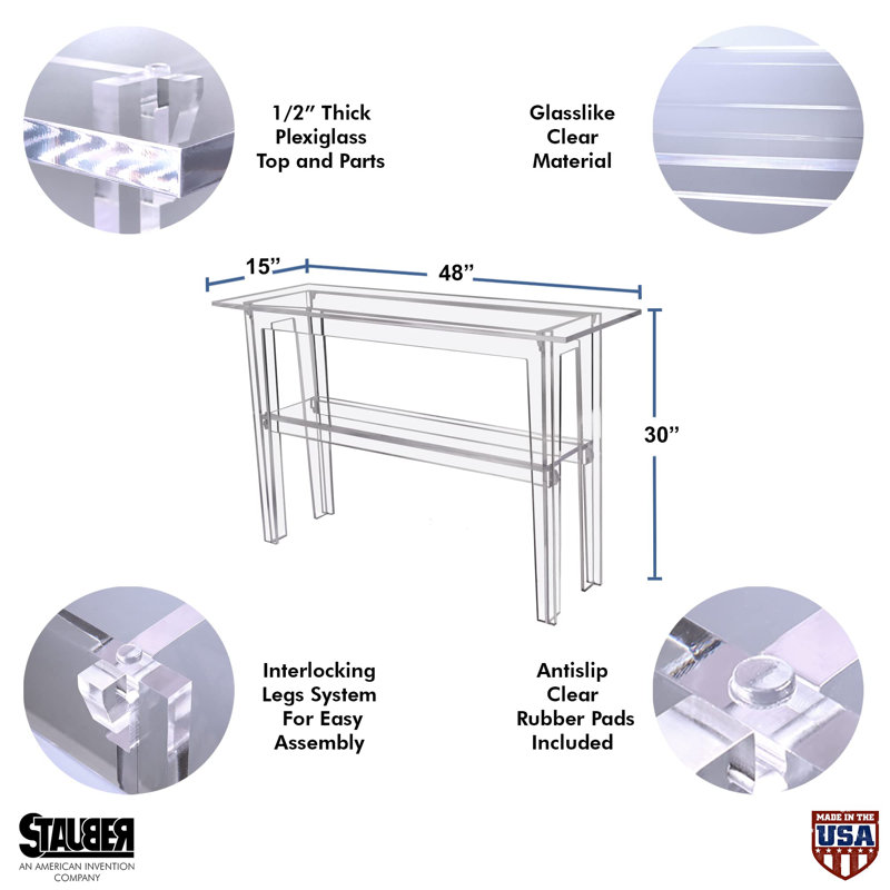 47.6'' Console Table