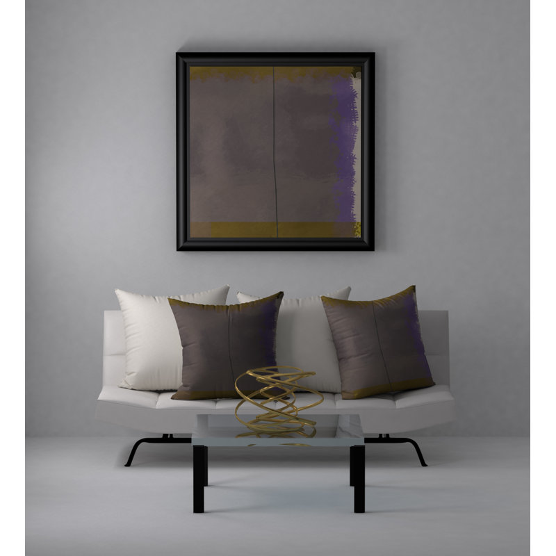 Reversible Throw Pillow, 24" x 24"