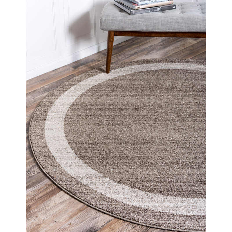 Merrie Light Brown/Ivory Rug, Runner 79 x 305cm