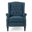 Fauteuil inclinable capitonné en tissu-955309006