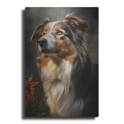 Art mural en métal Winston Porter «Dog Fairy Tale 3» par Momart