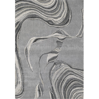 Hue Hand Hooked Polypropylene Area Rug