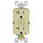 Leviton SmartlockPro 20 Amp 125 Volt Duplex Ivory GFCI Outlet 5-20R 1 Pack