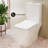 Nadar Two-Piece Square Toilet Dual-Flush 1.1/1.6 gpf