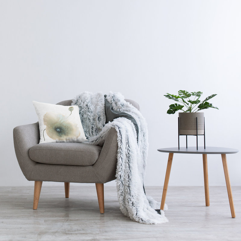 Housse et insert en polyester pour coussin carré par Carol Robinson