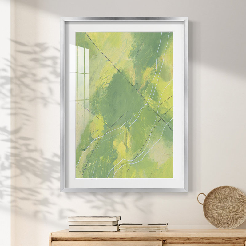 Heartland I -Framed Print, 25.5" H x 17.5" W, Silver