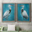 «Great Blue Heron I», ensemble de 2 peintures sur toile encadrées-950255324-950255327