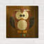 Décoration murale en métal « Hoot The Owl » de Design Turnpike, 61 cm x 61 cm-665141908