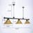 Eckelman 3 - Light Black Pool Table Lights Pendant-608129648