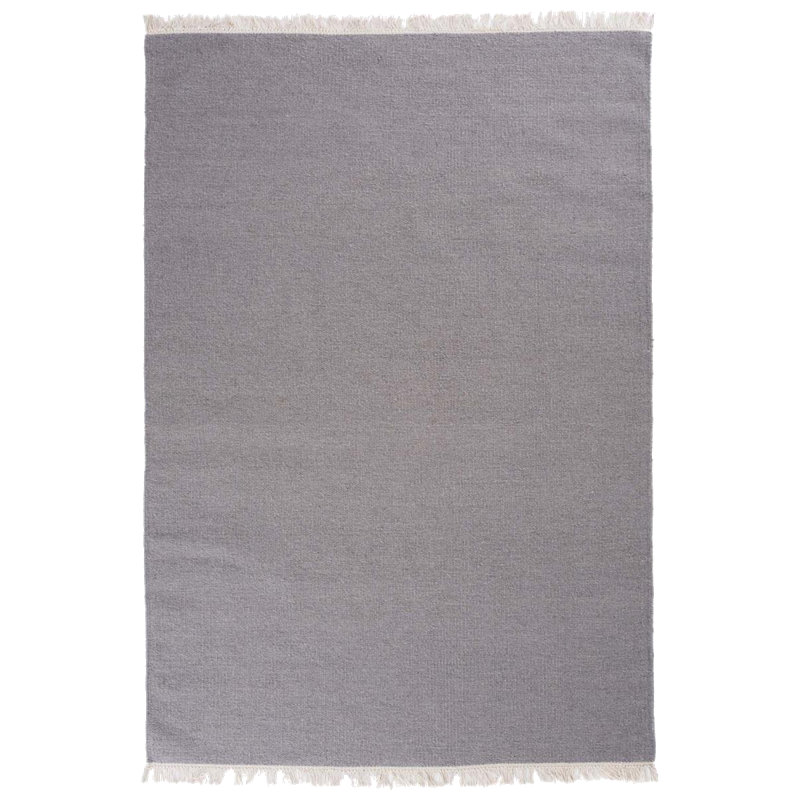 Wabbaseka Solid Colour Hand Woven Area Rug, Runner 80 x 300cm