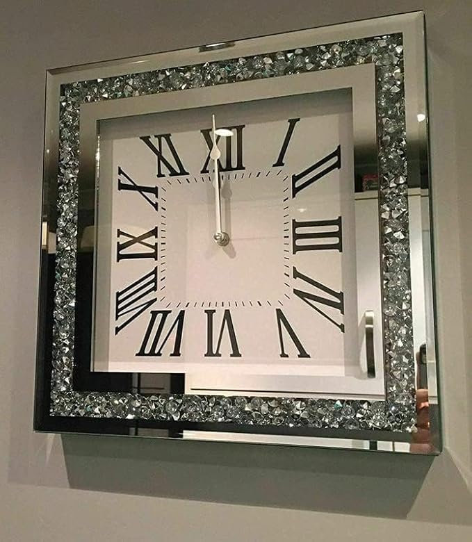 Glass Wall Clock