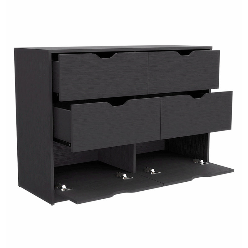 Commode décorative, Noir