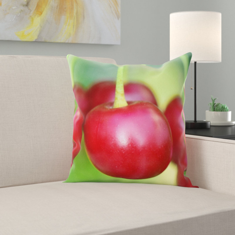 Coussin en cerises