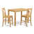 3 Pieces: 1 Table, 2 Chairs