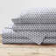 Northside 300 Thread Count Geometric 100% Cotton Sateen Sheet Set-633982964