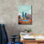 «City Sights Dallas» par Omar Escalante, art mural sur toile-102865910