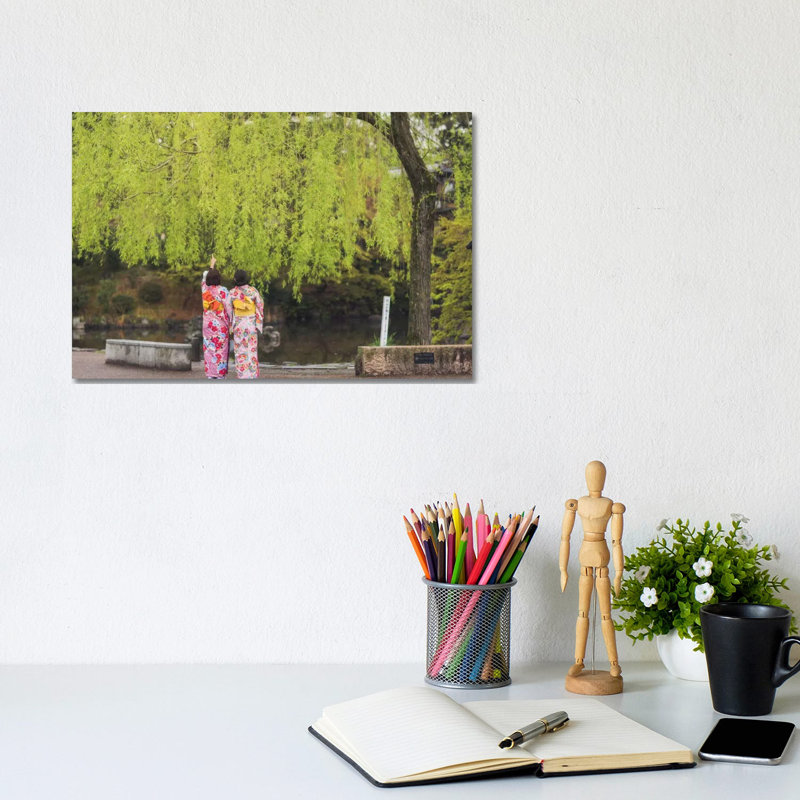 Spring in Japan XI 1 Piece Wrapped Canvas Wall Art, 20.32 cm H x 30.48 cm W