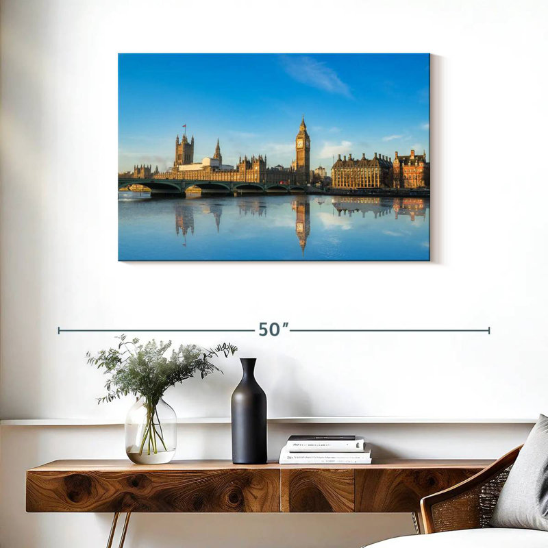 Nicci London Westminster Landmarks, 24" H x 36" W
