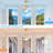 Kemp 52" 3 - Blade LED Modern Classic Ceiling Fan with Remote Control and Light Kit Included-2009111801