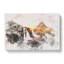 Kirkjufell Waterfalls & Mountain Watercolour - Wrapped Canvas-56662291