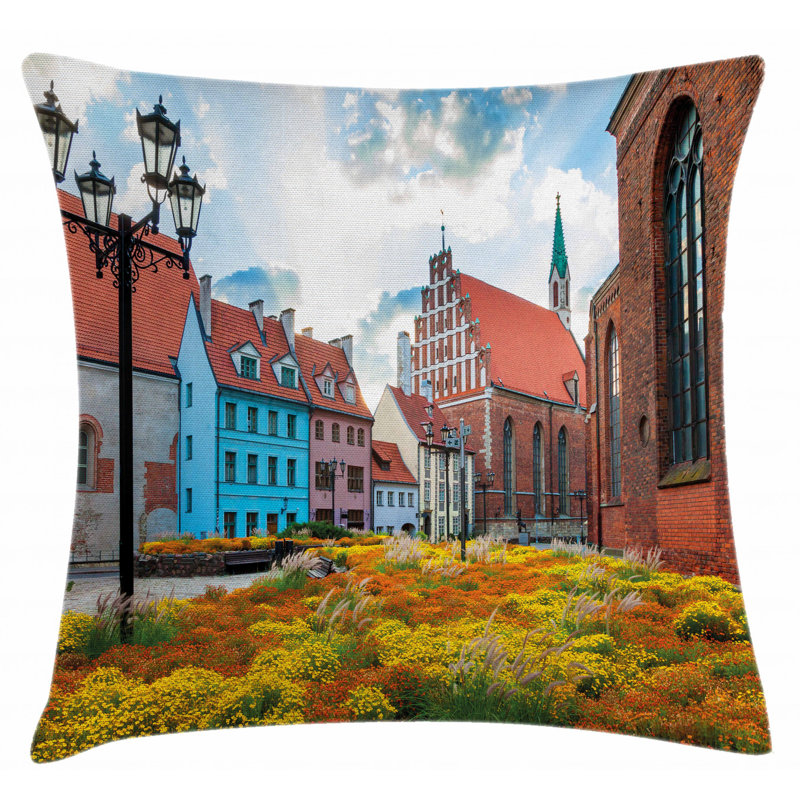 Housse de coussin décoratif d’intérieur/extérieur 26 po