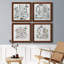 «Opulent Bath I», ensemble de 4 peintures sur toile encadrées-60148637-60148643