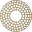 Médaillon de plafond en bois Fink-63412014-63411993