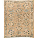 Antique One of a Kind One-of-a-Kind 9' x 11'6" Hand Knotted Area Rug