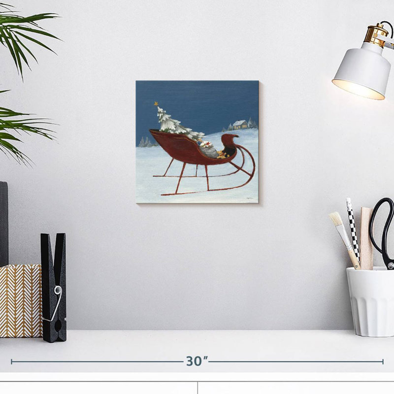 Lelend Winter Scene I, 10" H x 10" W