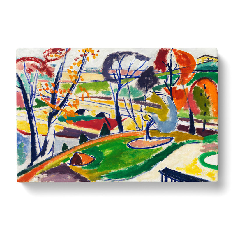Landscape View by Henry Lyman Sayen - Wrapped Canvas, 35cm H x 50cm W x 3cm D