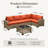 Carolle 6 - Person Sectional Seating Group With Cushions-1289053210