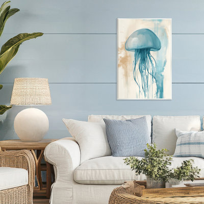 Plaque murale «Ocean Dreams Jellyfish», design par Irena Orlov