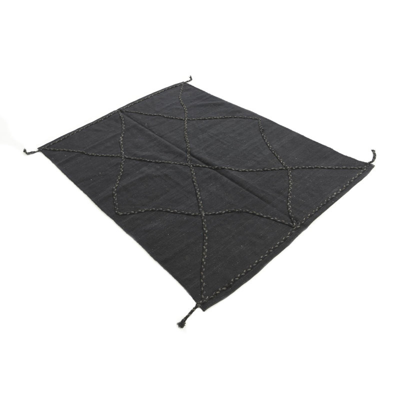 Tapis noir Iraheta