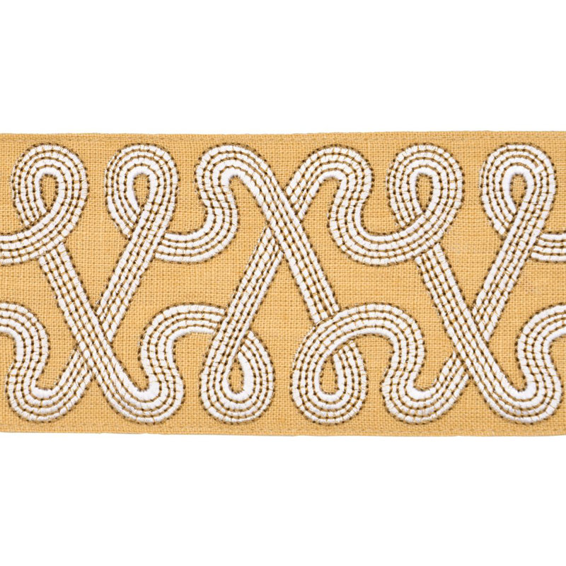 Freeform Embroidered Tape, Maize