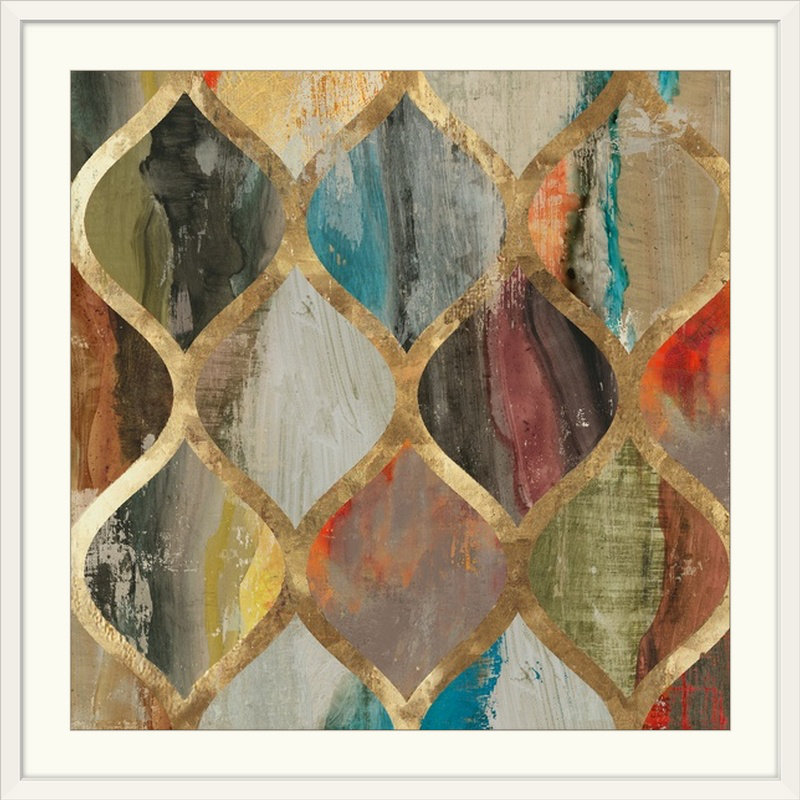 «Ecliptic II», reproduction d'art, H 8 po x l 8 po x P 1,5 po, Toile