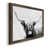 Walnut Framed Canvas