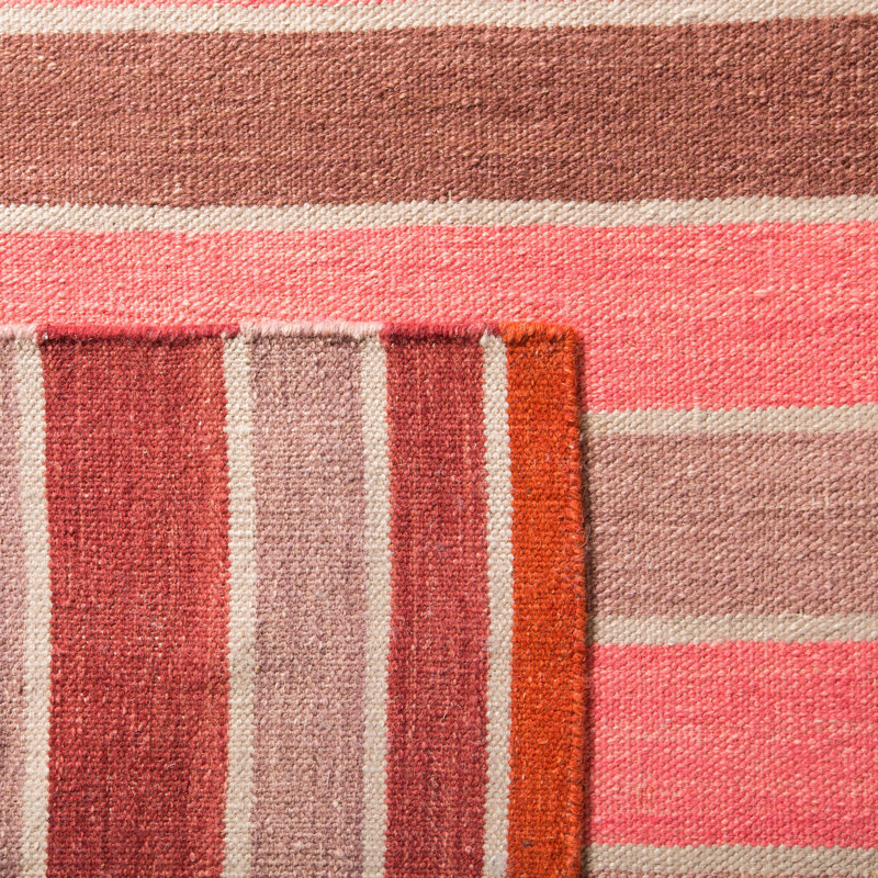 Ralph Lauren Barragan Stripe Wool Striped Rug, Rectangle 10' x 14'